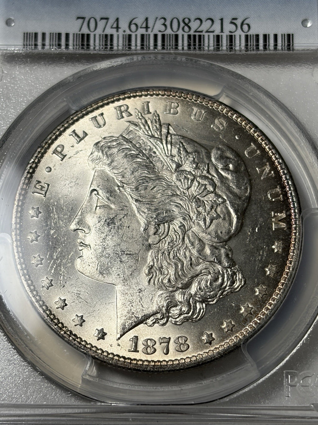1878 7TF PCGS MS64 Morgan Silver Dollar Reverse of 1878