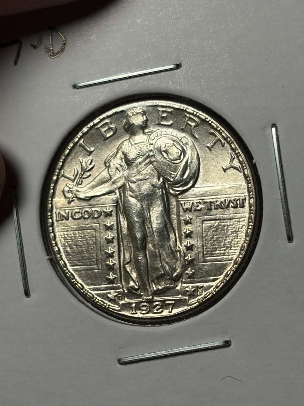 1927-D Standing Liberty Quarter