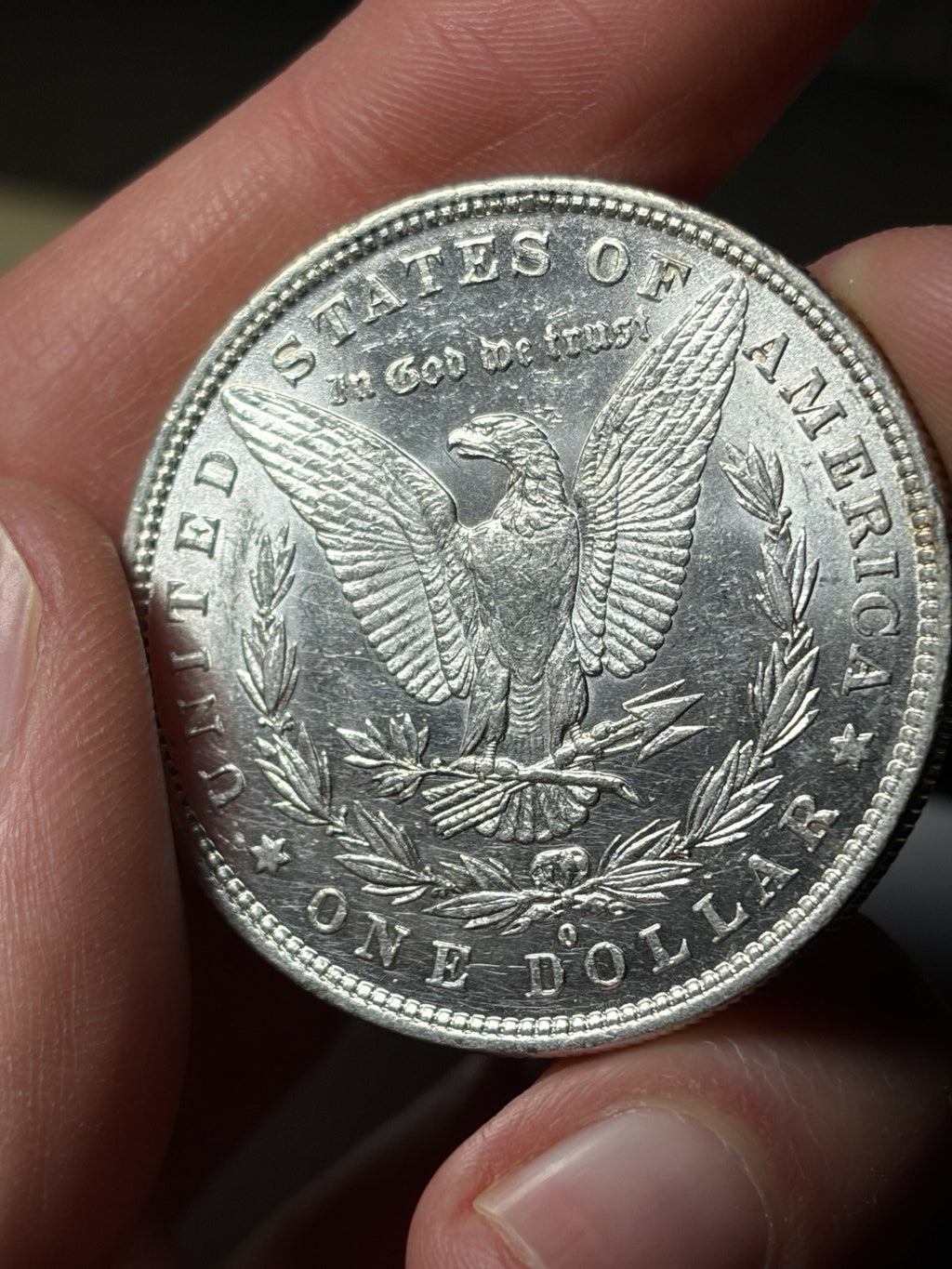 1881-O Morgan Silver Dollar Details