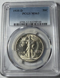1935-D PCGS MS63 Walking Liberty Half Dollar