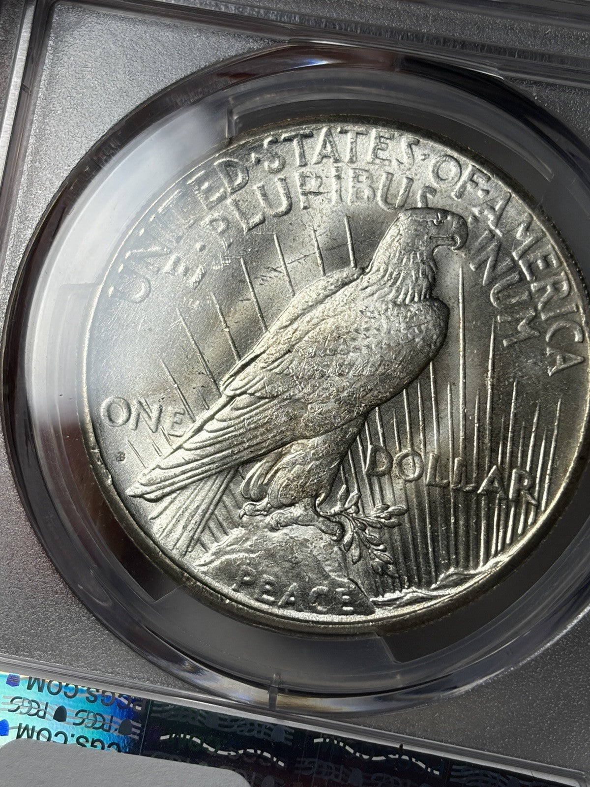 1925-S PCGS MS64 Peace Silver Dollar