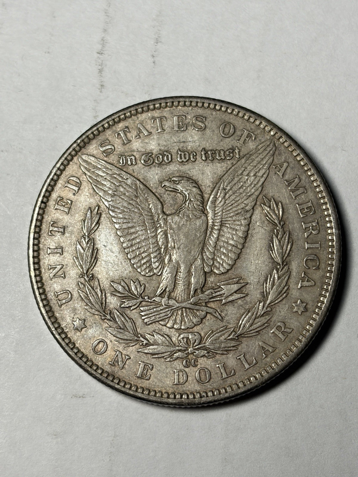 1891-CC Morgan Silver Dollar