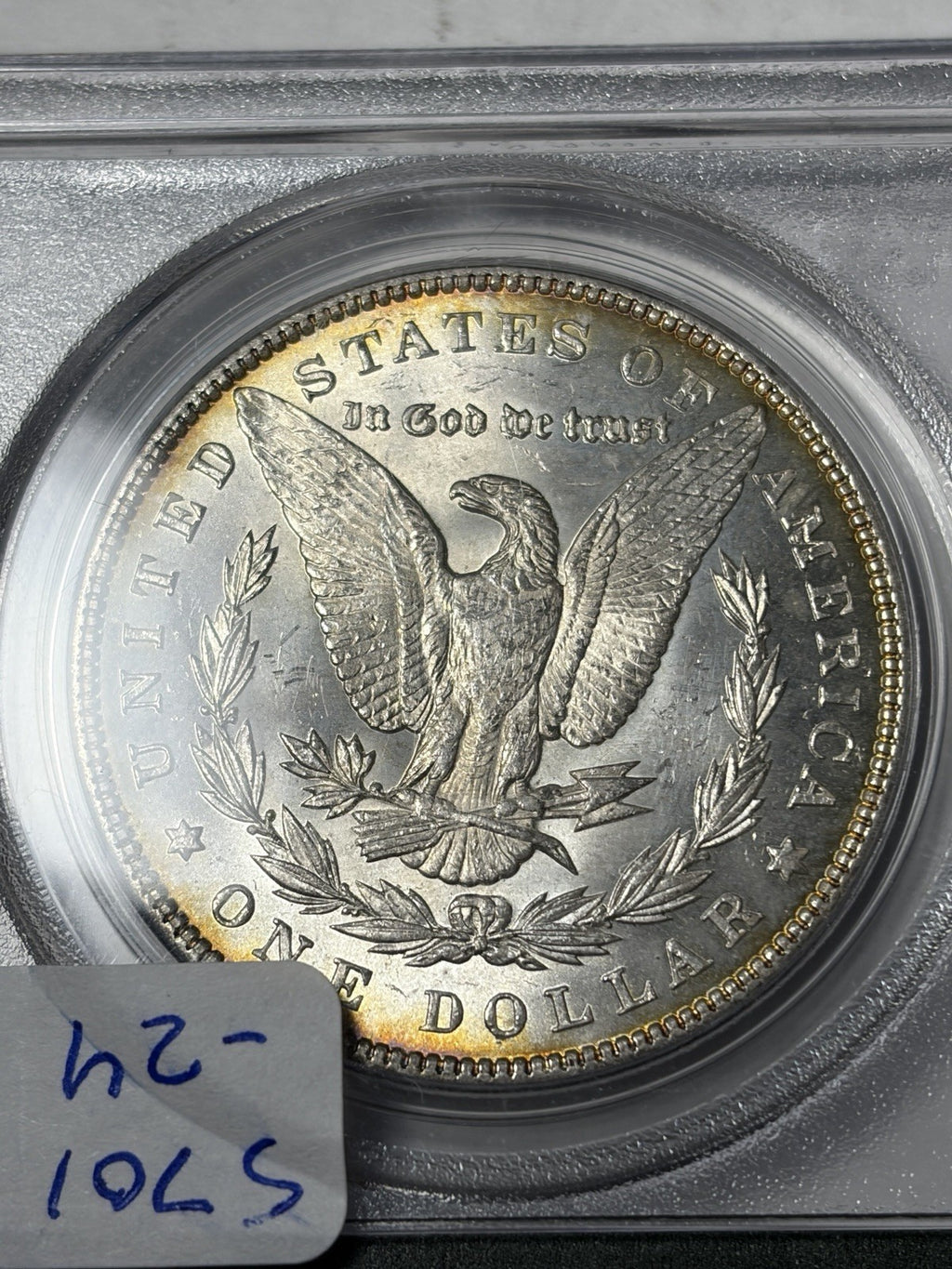 1893 PCGS MS64 Morgan Silver Dollar Old Green Holder