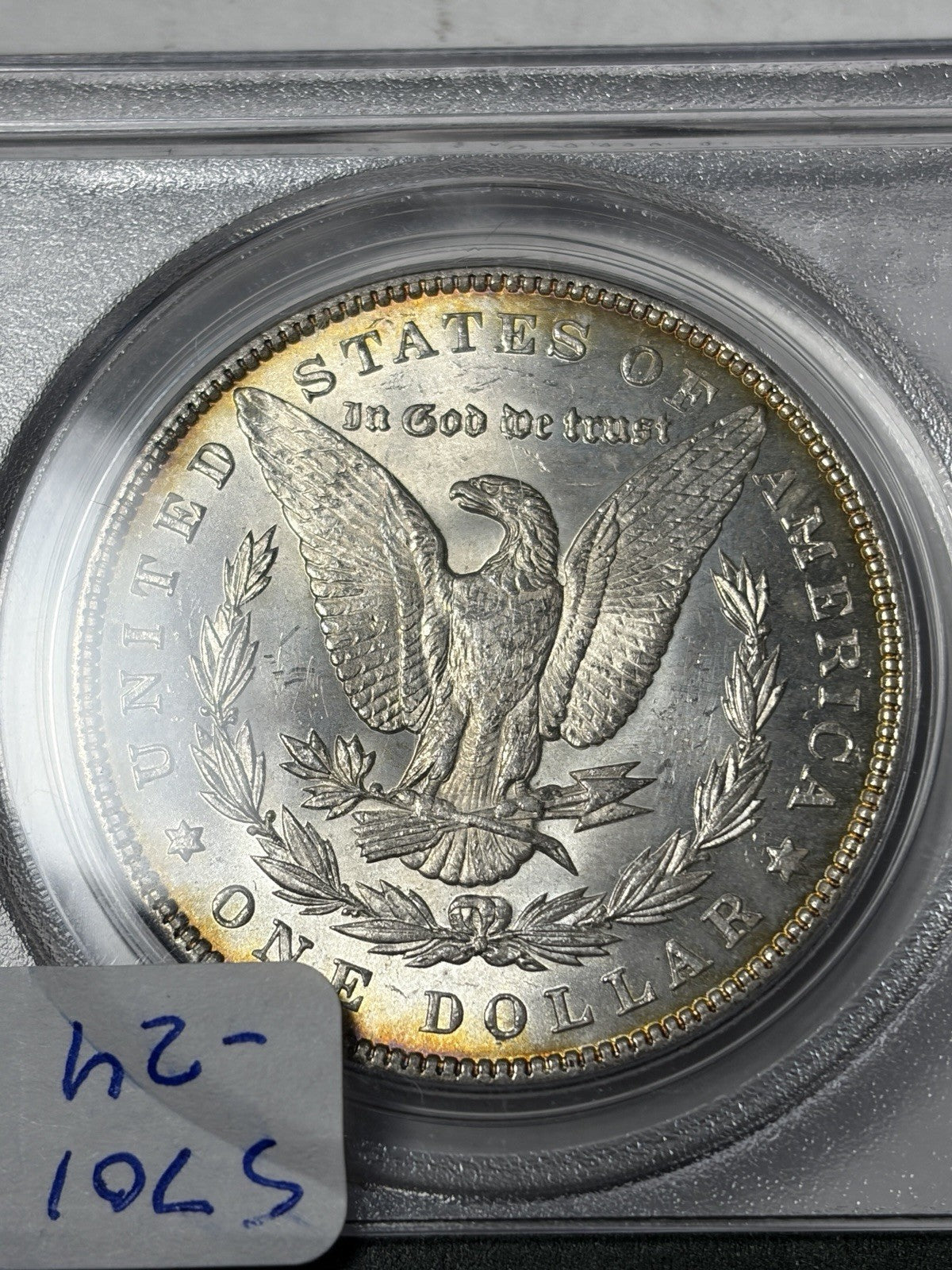 1893 PCGS MS64 Morgan Silver Dollar Old Green Holder