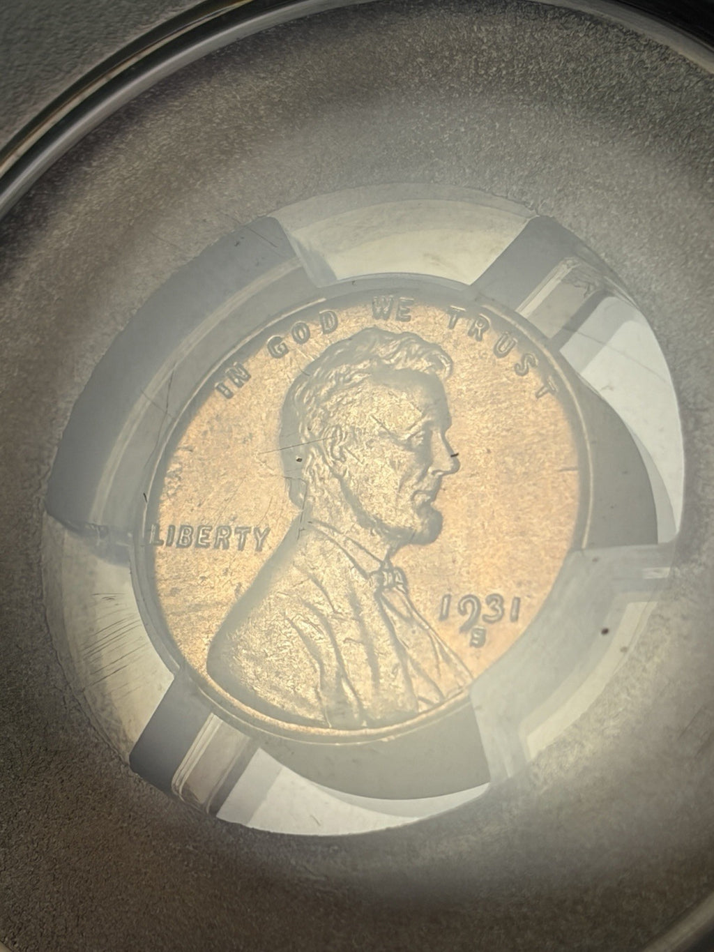 1931-S PCGS MS65 RD Lincoln Wheat Cent Key Date