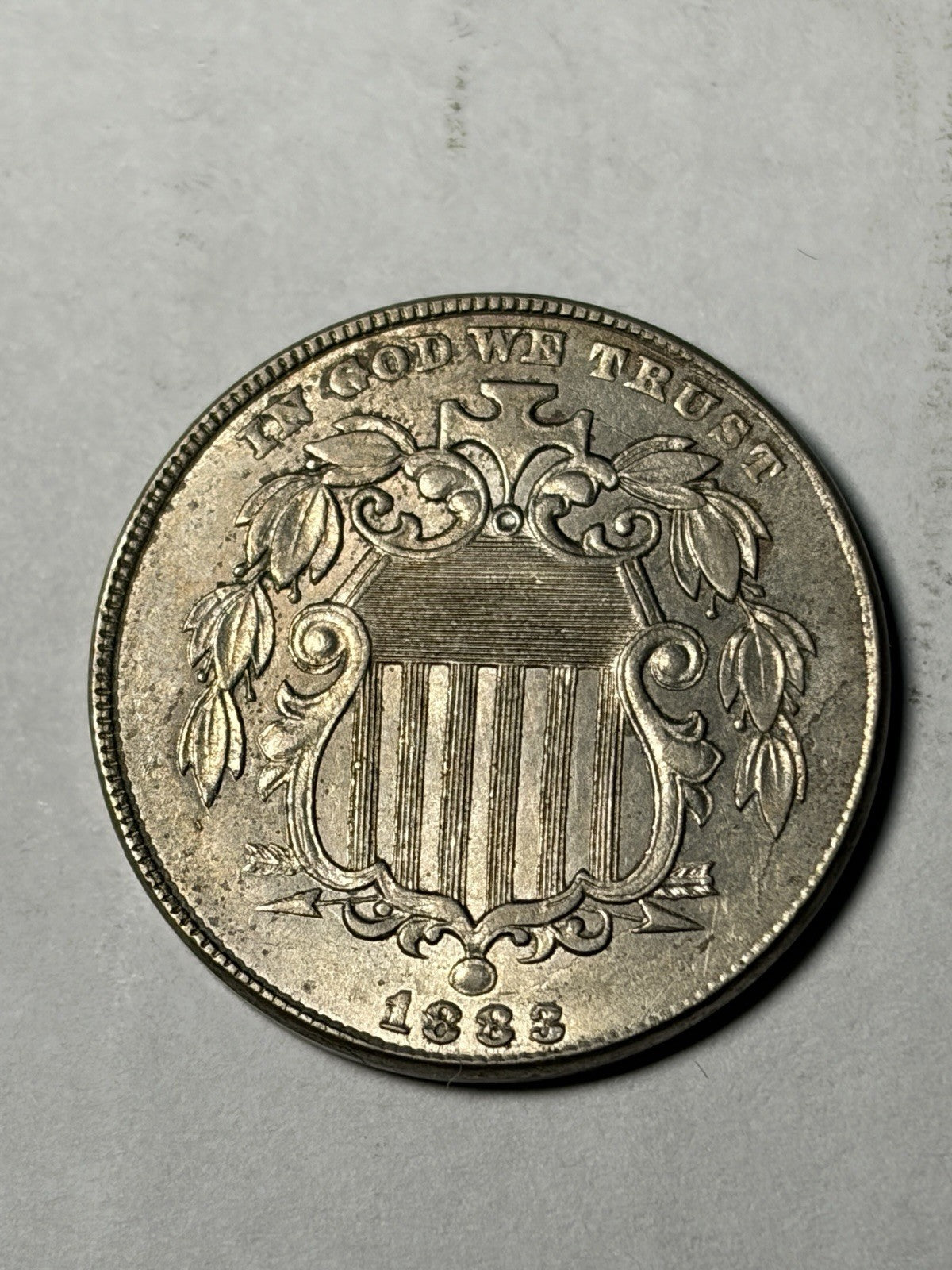 1883 Shield Nickel