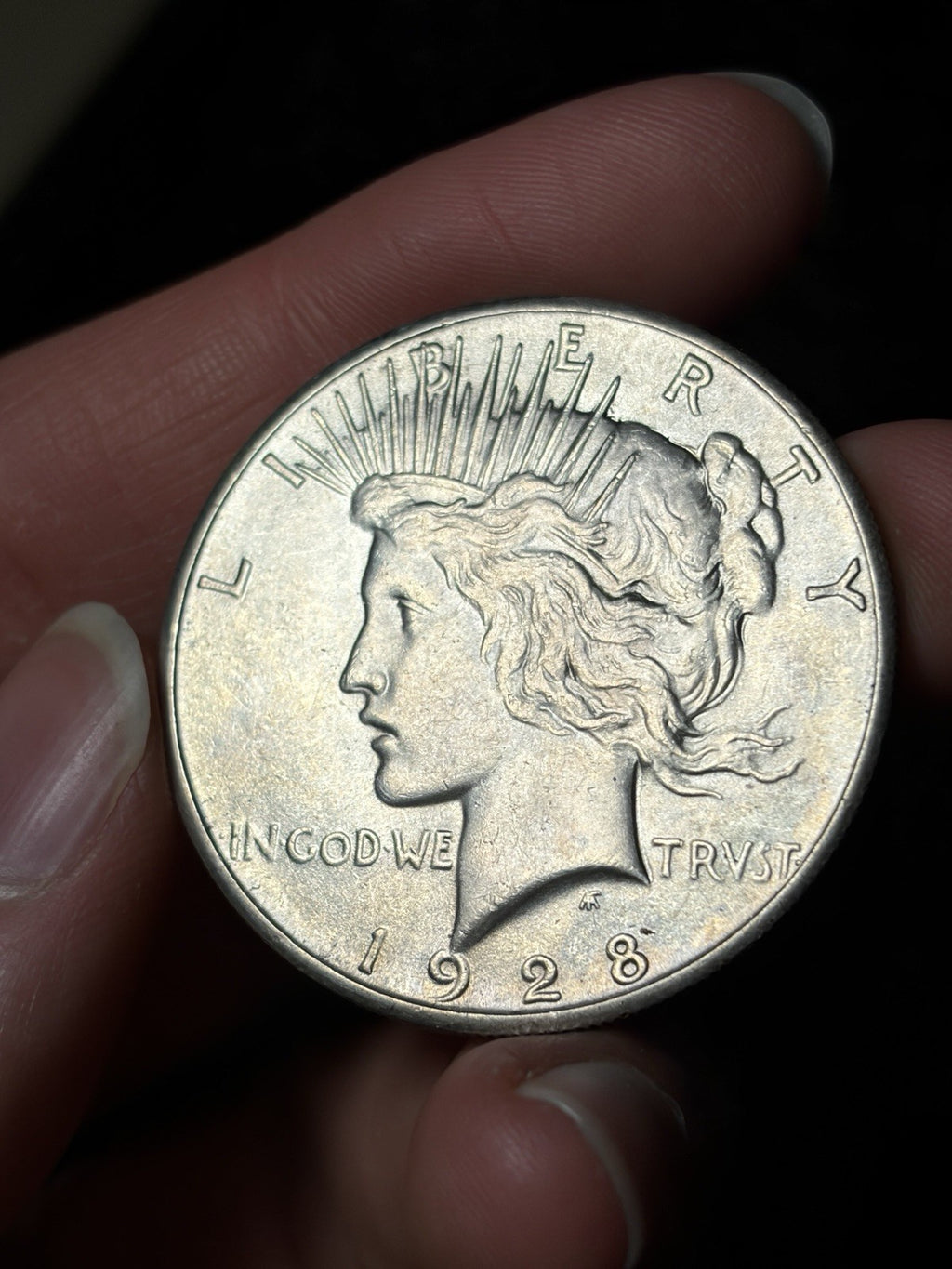 1928 Peace Silver Dollar