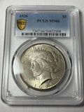 1926 PCGS MS66 Peace Silver Dollar