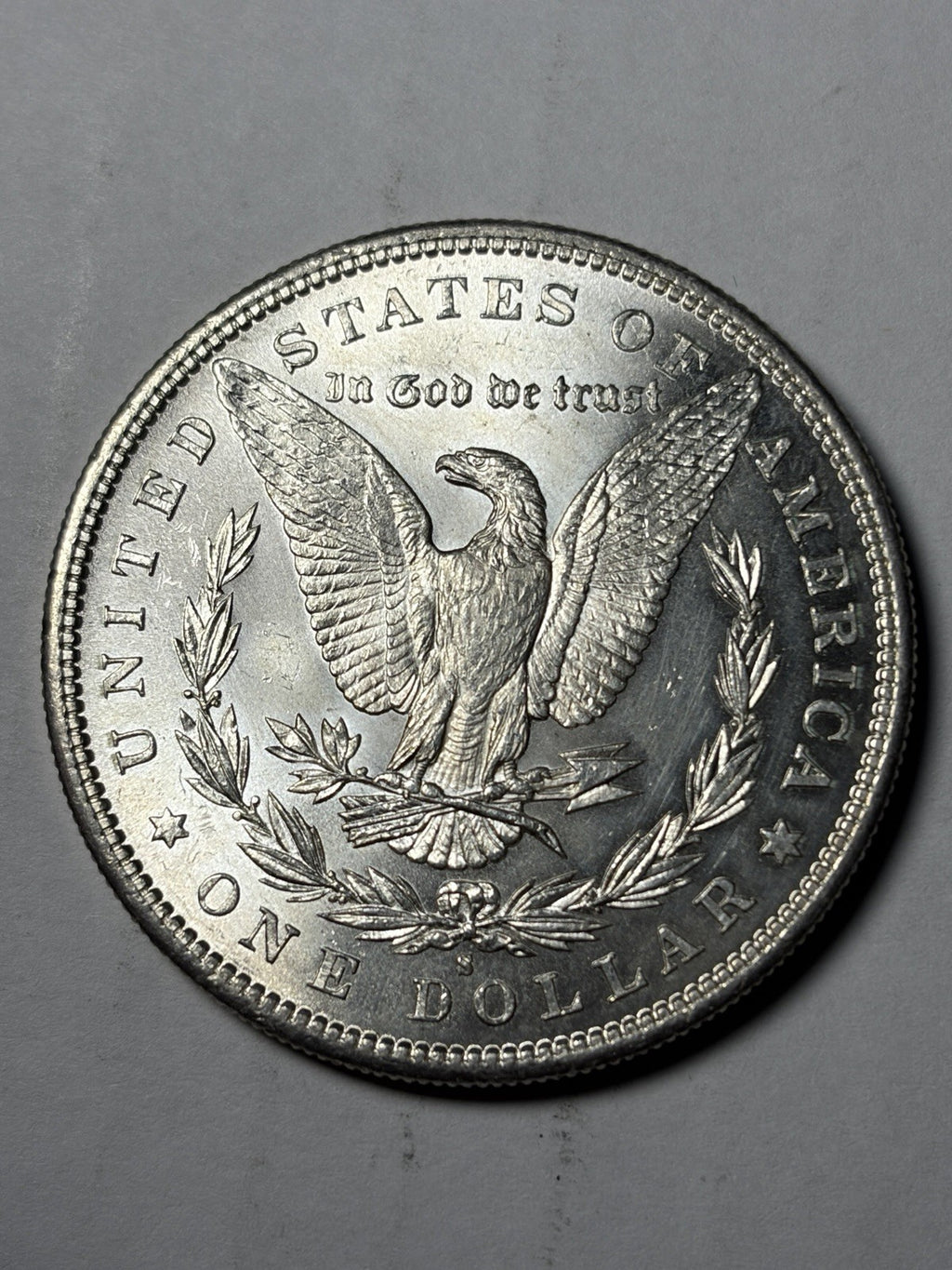 1886-S Morgan Silver Dollar Uncirculated