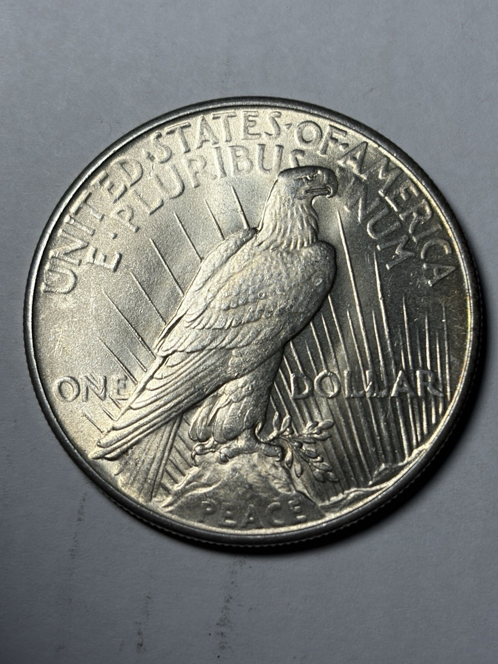 1935 Peace Silver Dollar Uncirculated
