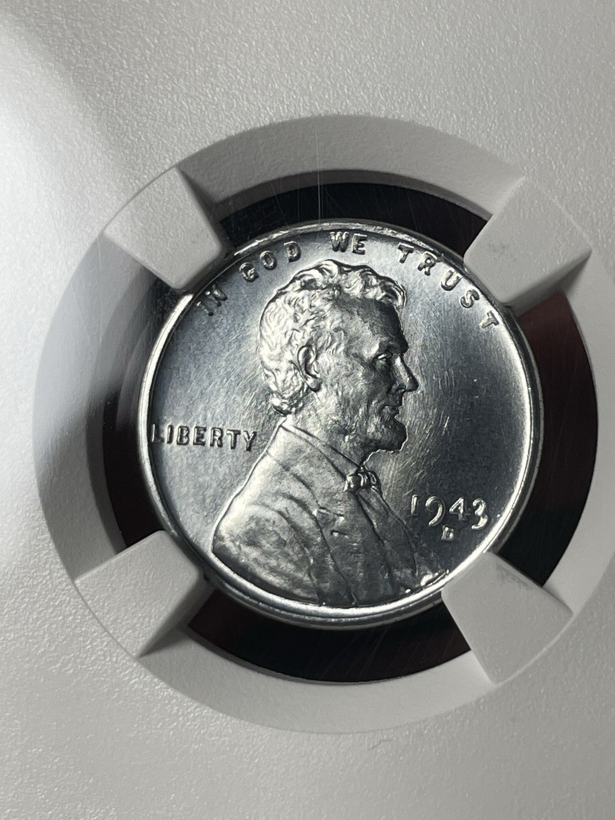 1943-D NGC MS67 Steel Cent Superb Gem BU