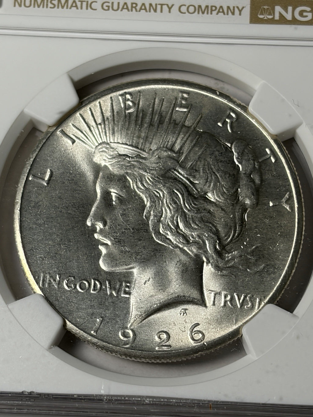 1926 NGC MS64 Peace Silver Dollar