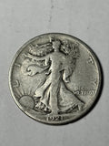 1921 Walking Liberty Half Dollar