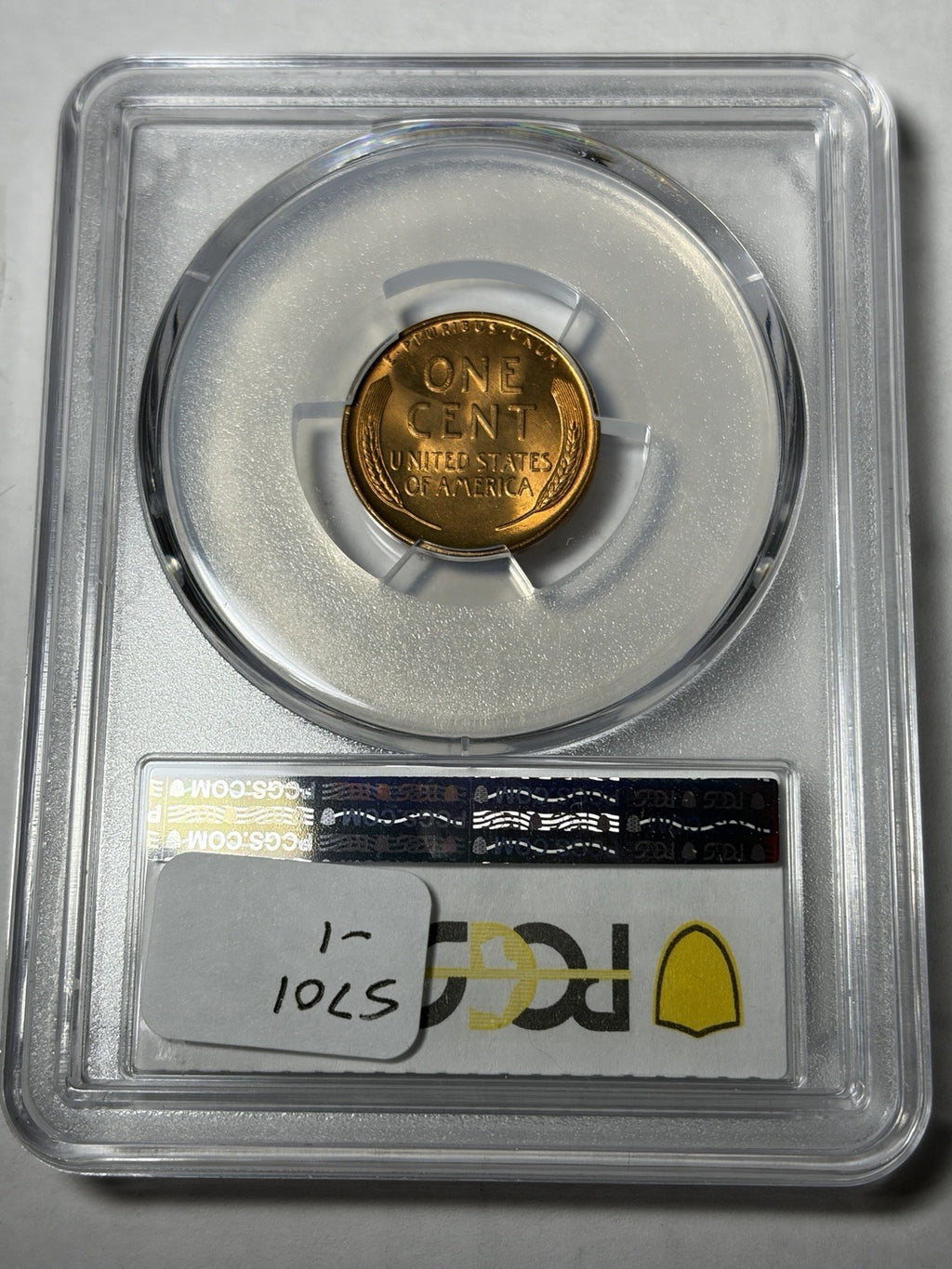 1935 PCGS MS67 RD Lincoln Wheat Cent