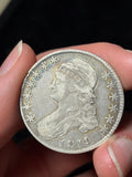 1819 Capped Bust Half Dollar Toned