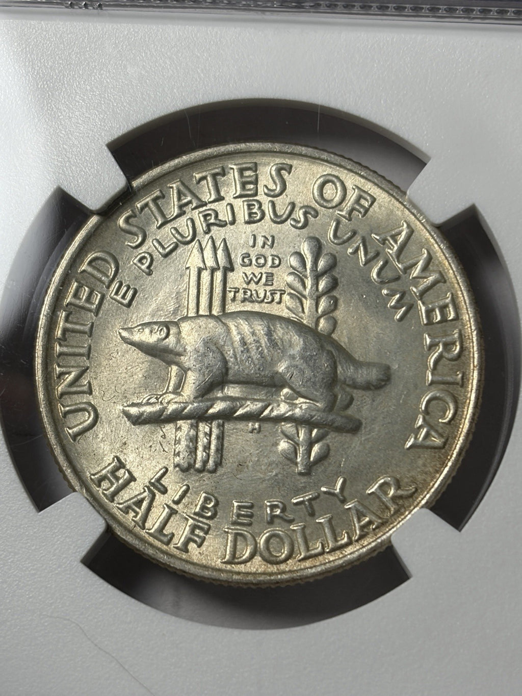 1936 NGC MS64 CAC Wisconsin Commemorative Half Dollar - Ex. PCGS MS66