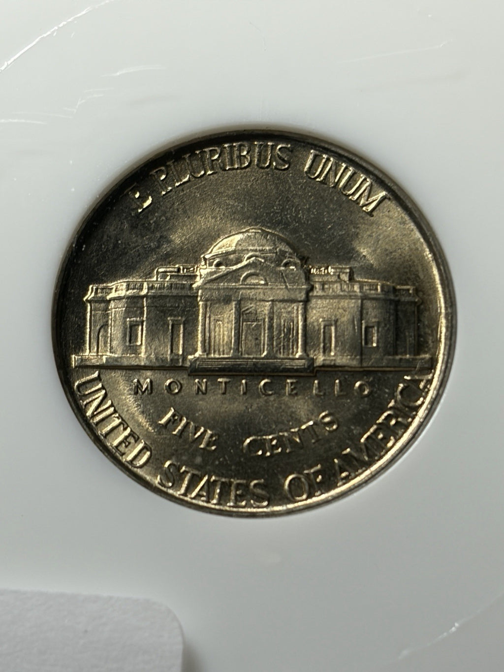 1939 NGC MS67 Jefferson Nickel Old Fatty Holder