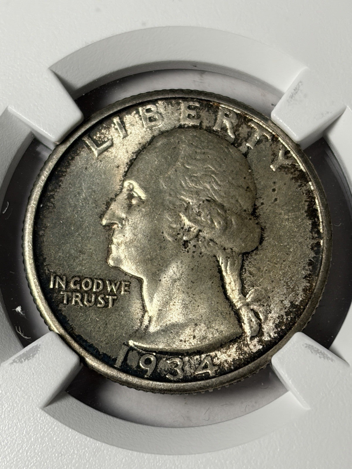 1934 NGC MS64 Washington Silver Quarter