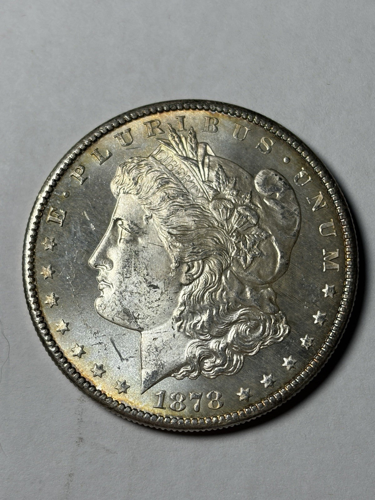 1878-S Morgan Silver Dollar Uncirculated