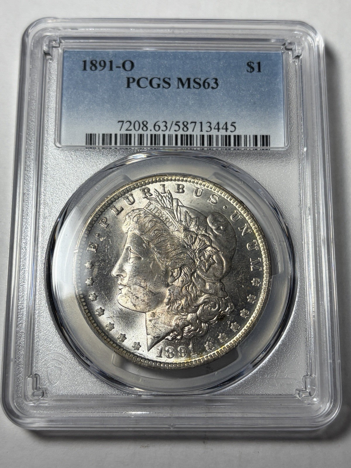 1891-O PCGS MS63 Morgan Silver Dollar