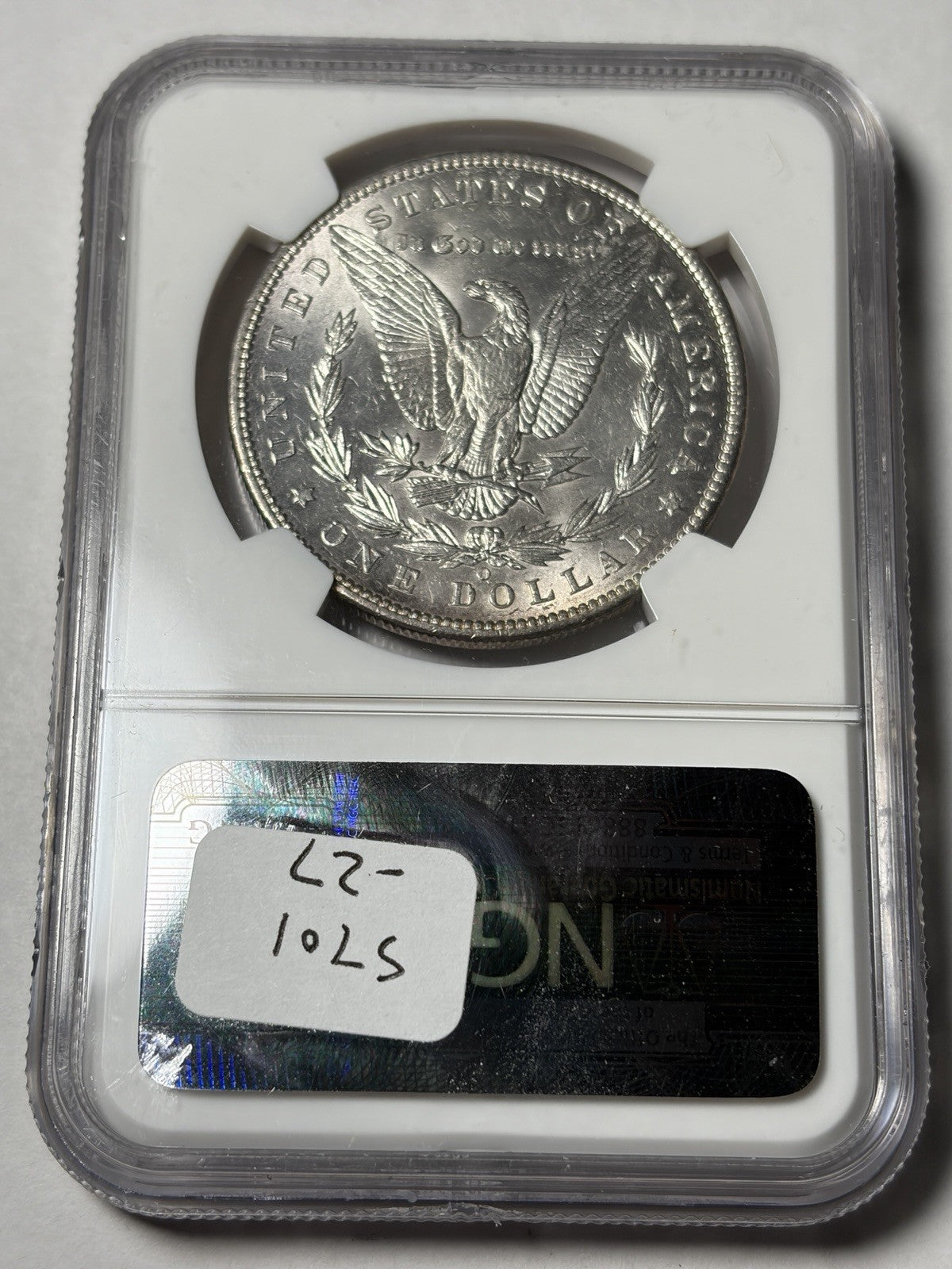 1896-O NGC MS61 Morgan Silver Dollar