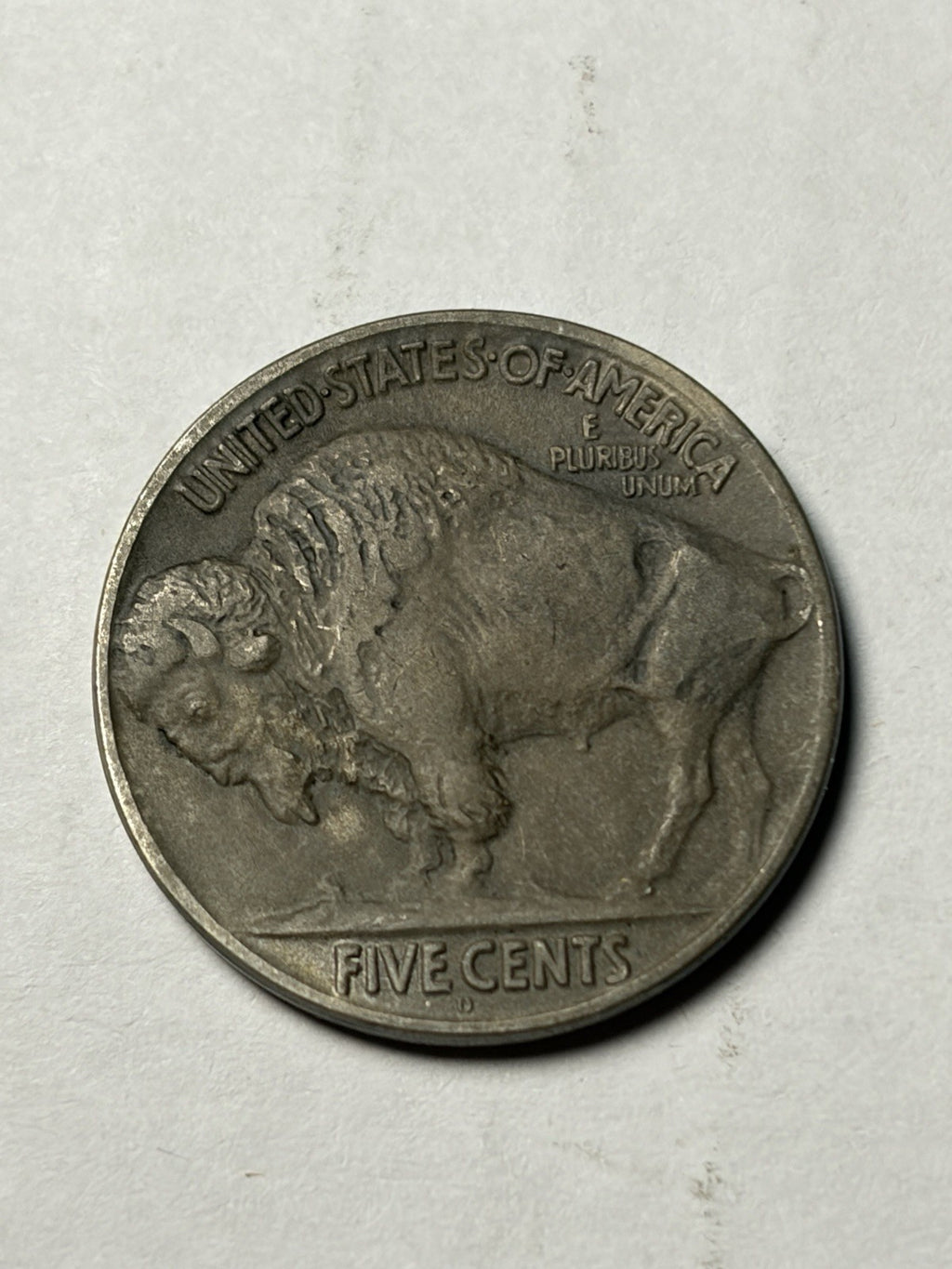 1917-D Buffalo Nickel Details