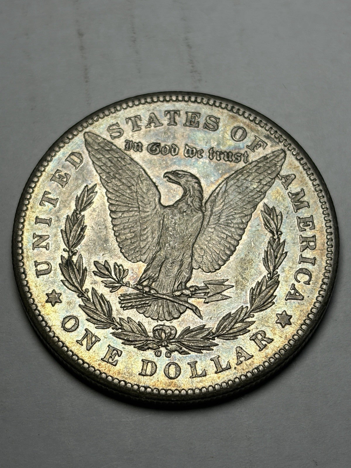 1878-CC Morgan Silver Dollar Toned