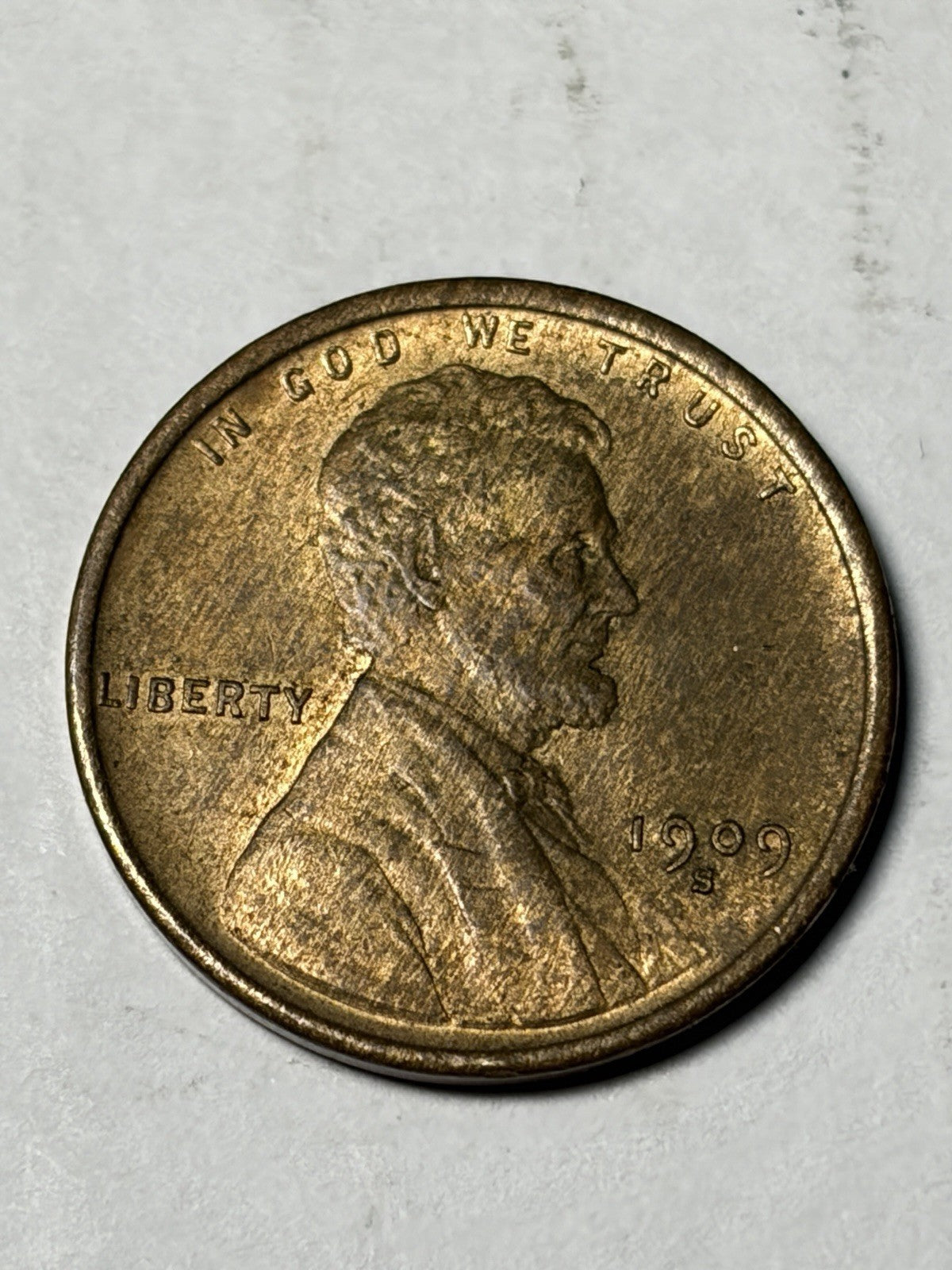 1909-S Lincoln Wheat Cent