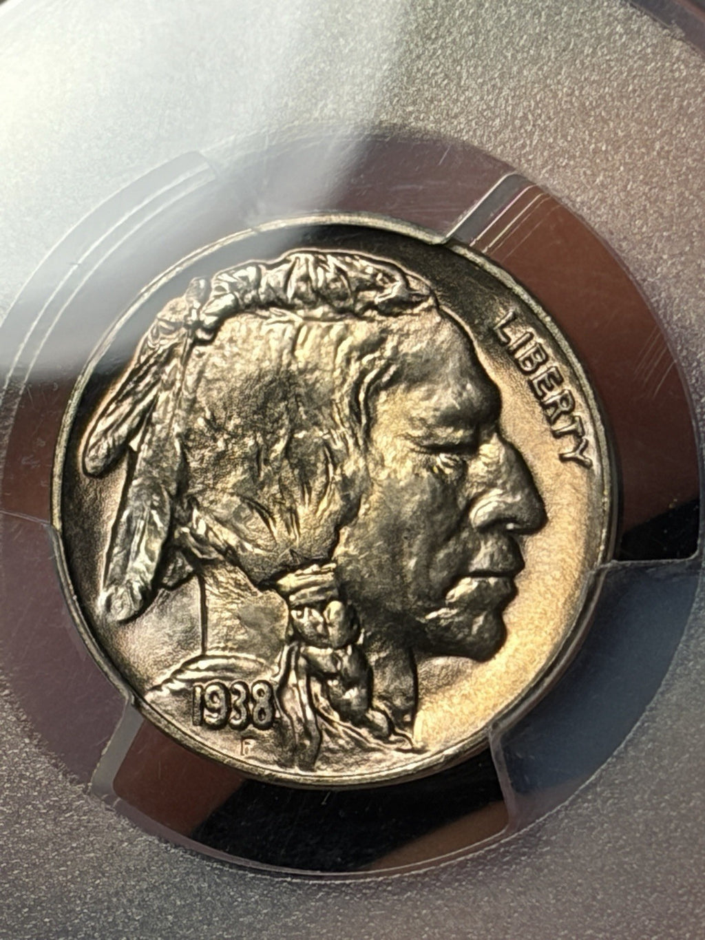 1938-D/S PCGS MS66 Buffalo Nickel Toned