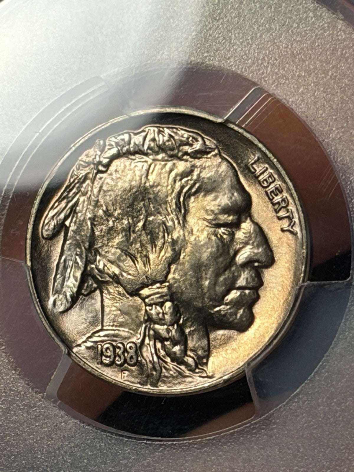 1938-D/S PCGS MS66 Buffalo Nickel Toned
