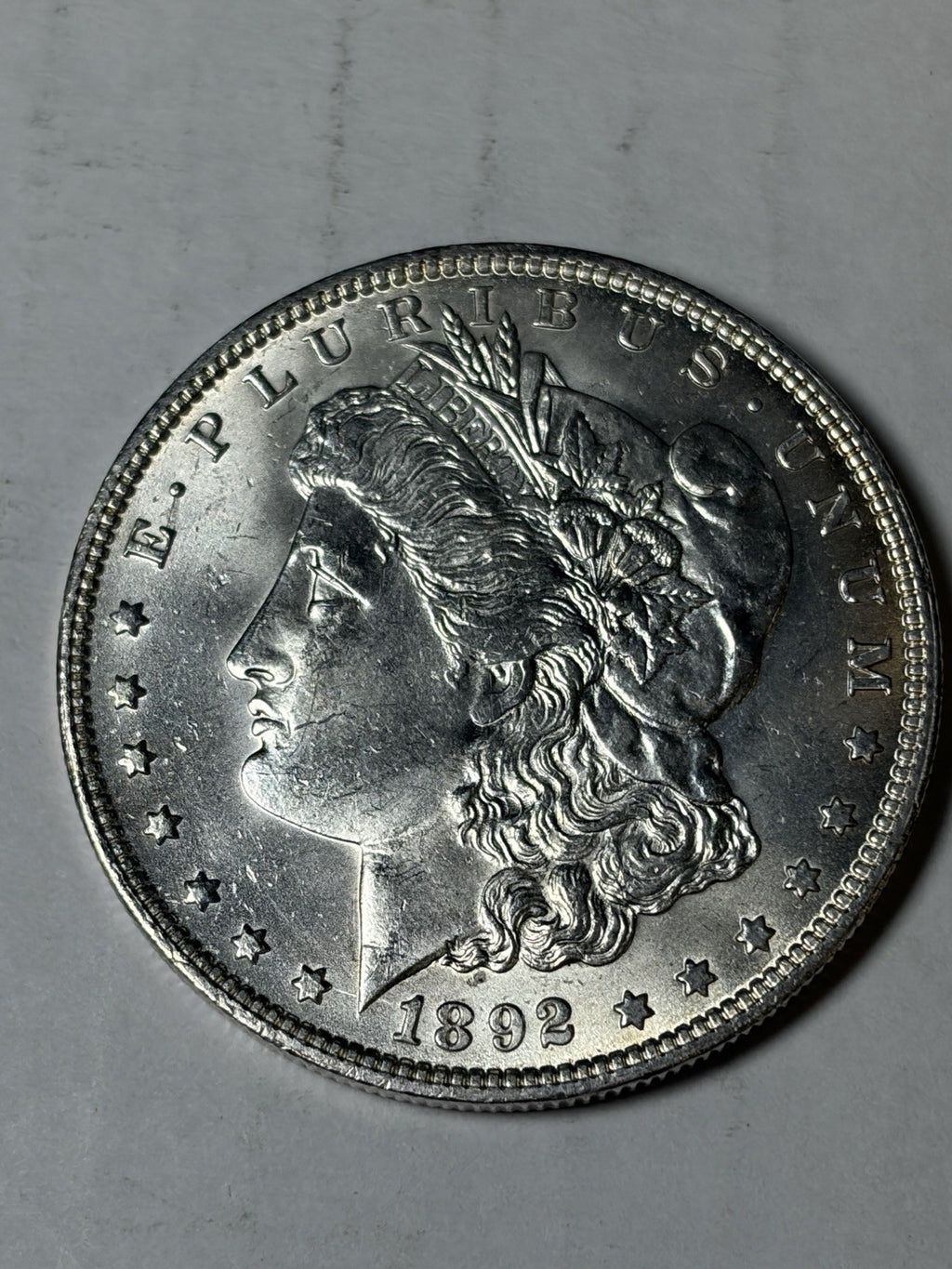 1892-O Morgan Silver Dollar