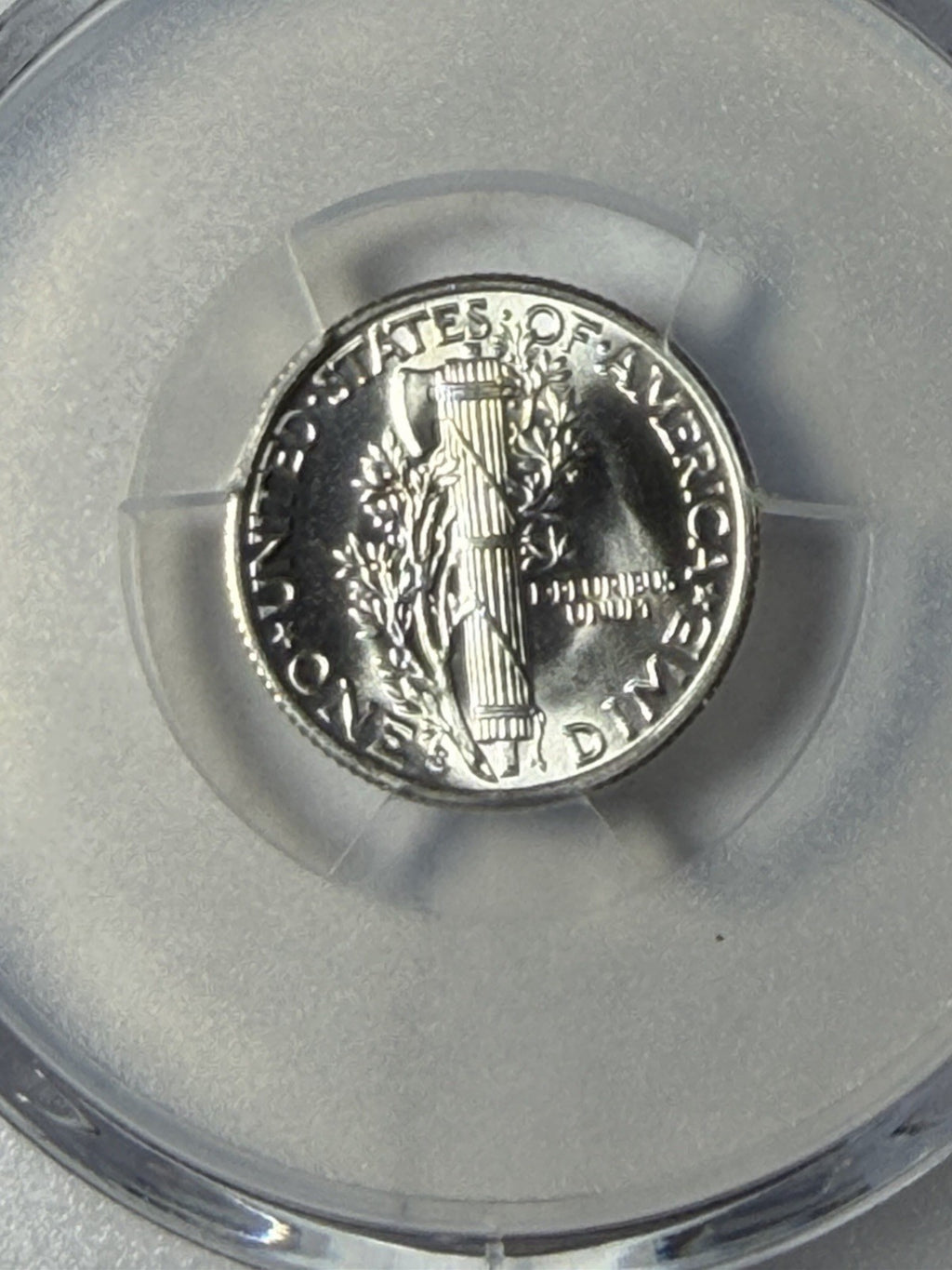 1937-S PCGS MS66 Mercury Dime