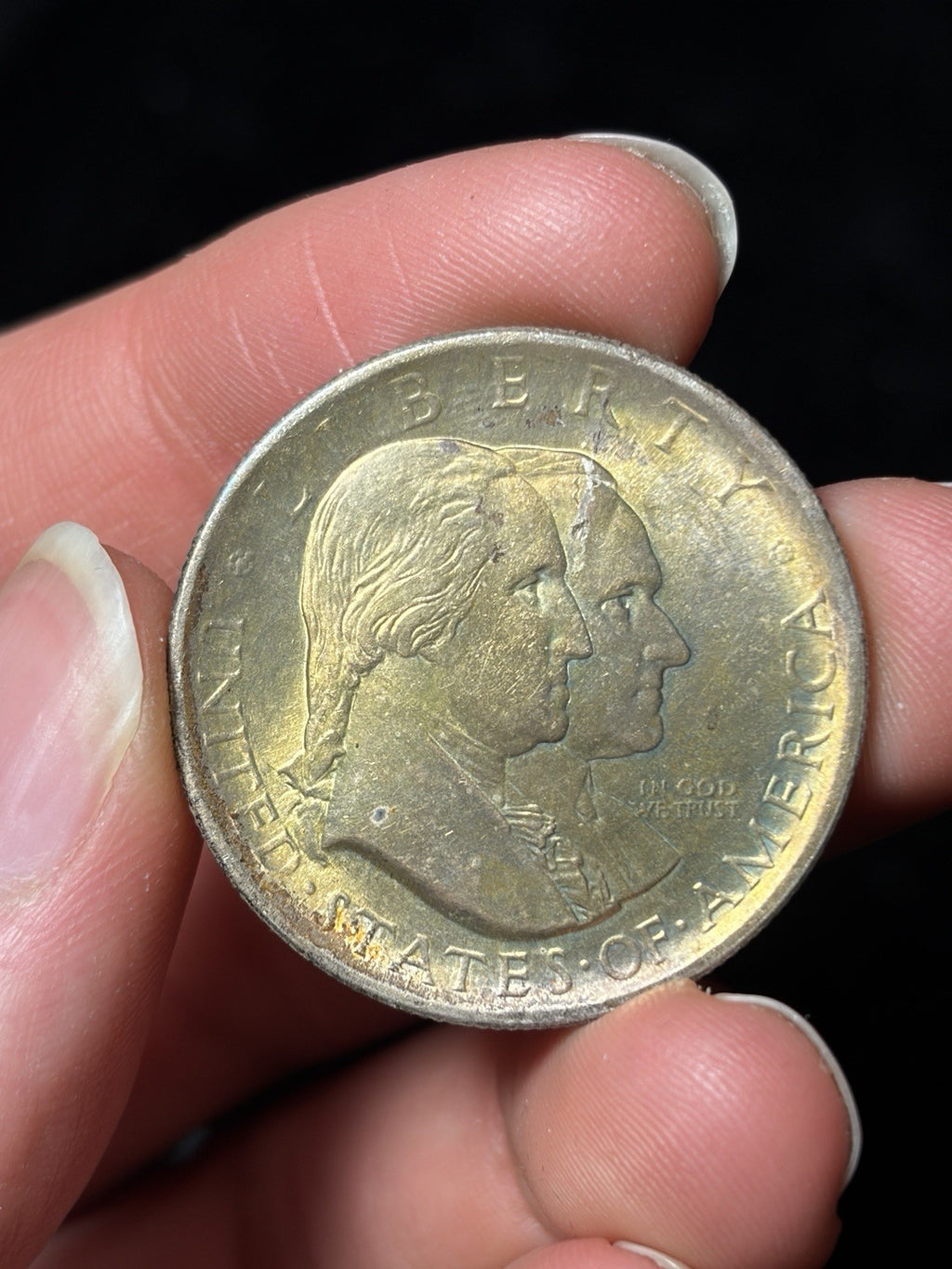 1926 Sesquicentennial Commemorative Half Dollar Toned