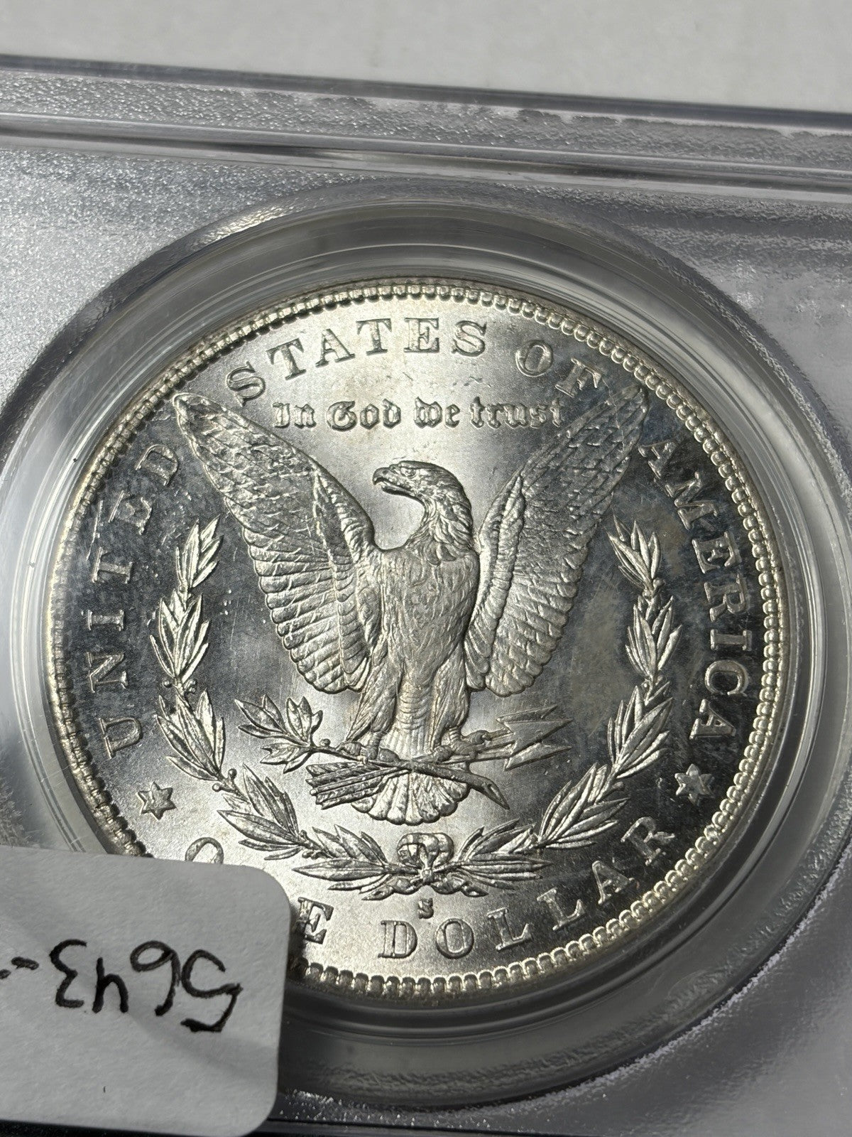 1889-S PCGS MS64 Morgan Silver Dollar Old Green Label
