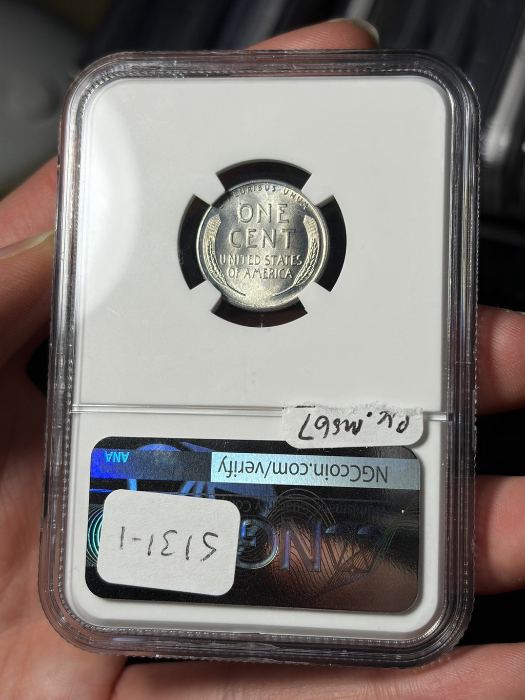 1943-D NGC MS66 CAC Lincoln Wheat Steel Cent Ex. MS67