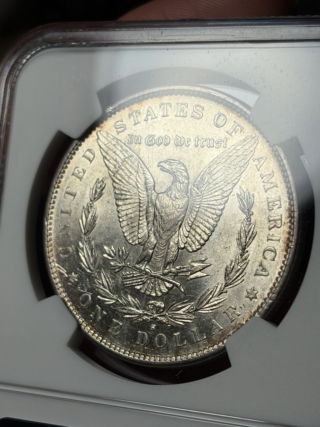 1891-S NGC MS61 Morgan Silver Dollar Tougher Date