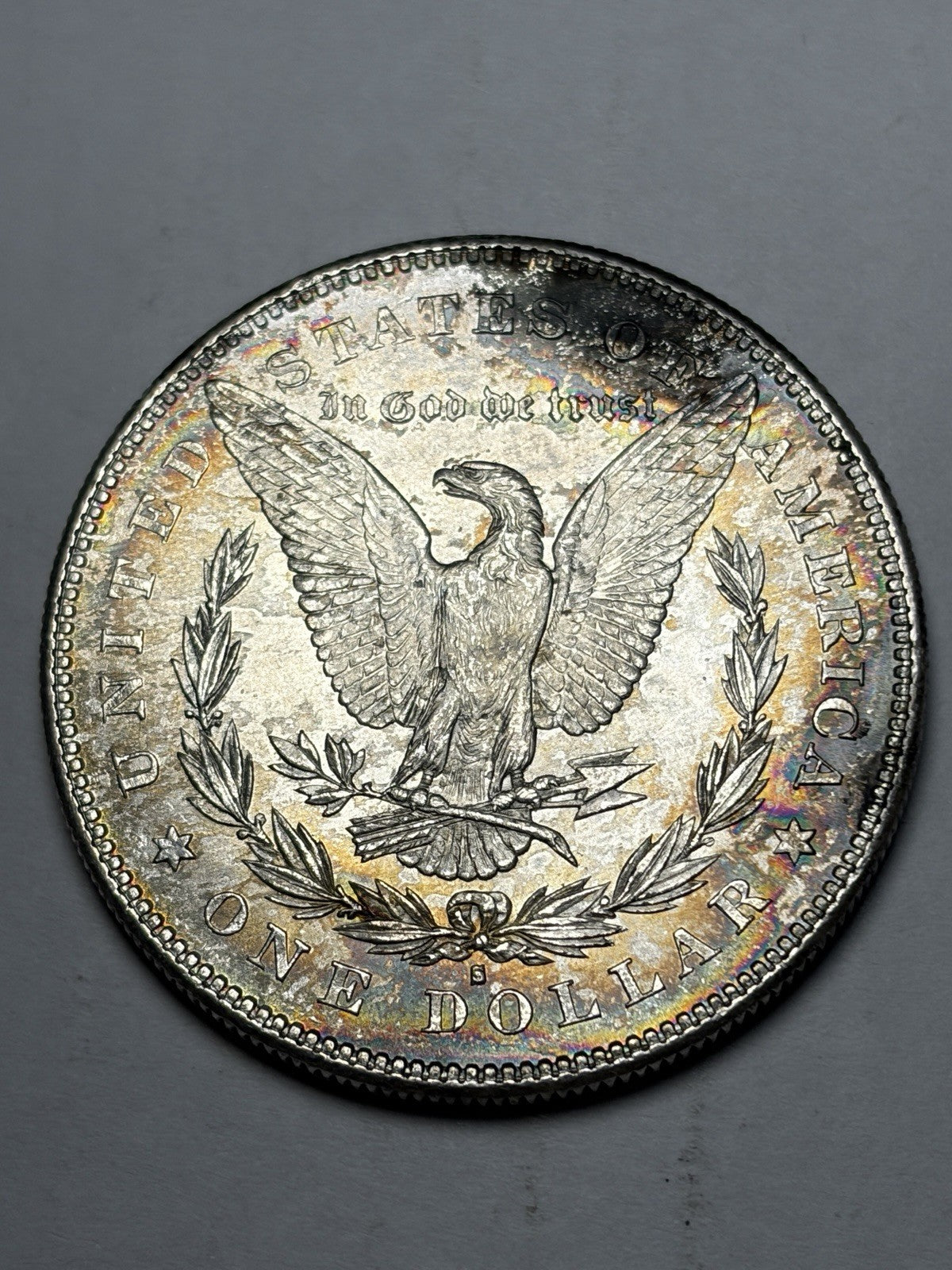 1878-S Morgan Silver Dollar Uncirculated Toned