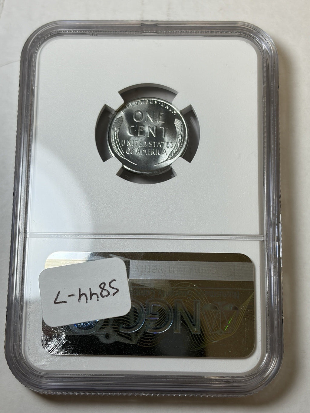 1943-S NGC MS67+ CAC Lincoln Wheat Steel Cent