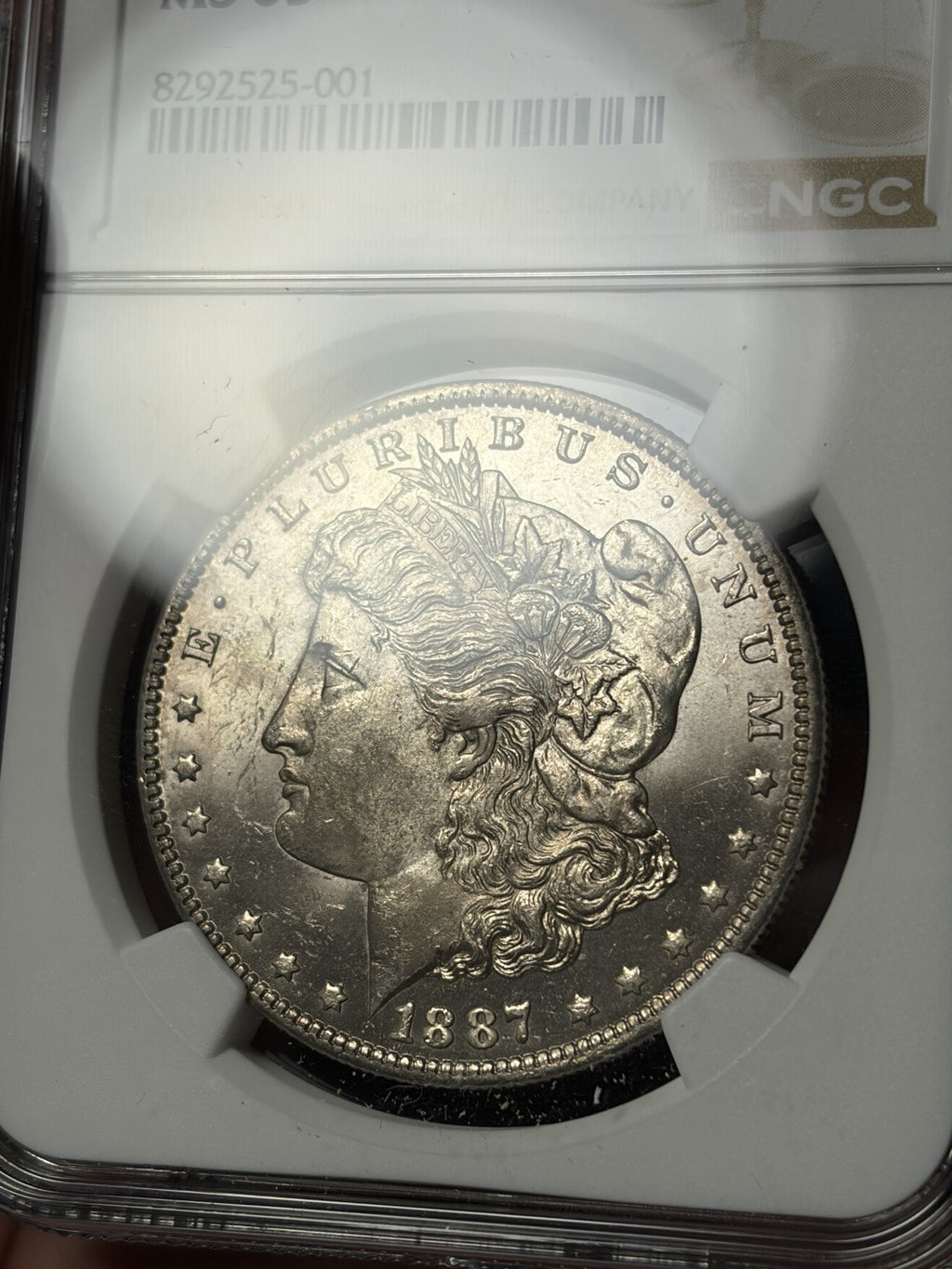 1887-O NGC MS63 Morgan Silver Dollar Tougher Date