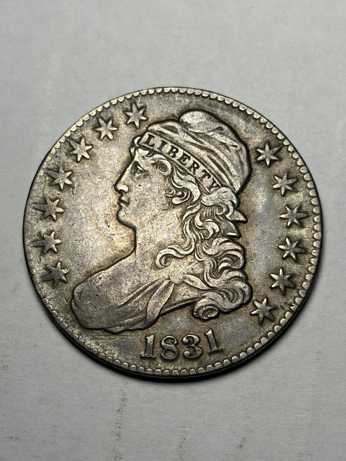 1831 Capped Bust Half Dollar