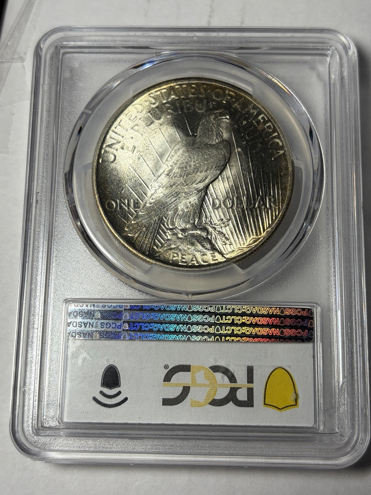 1924 PCGS MS66+ CAC Peace Silver Dollar