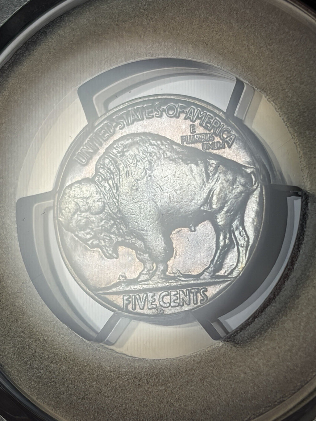 1935-D PCGS MS64 Buffalo Nickel Toned