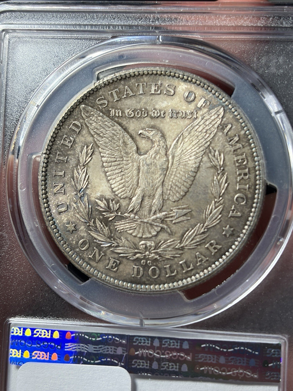 1878-CC PCGS MS64 Morgan Silver Dollar Toned Original