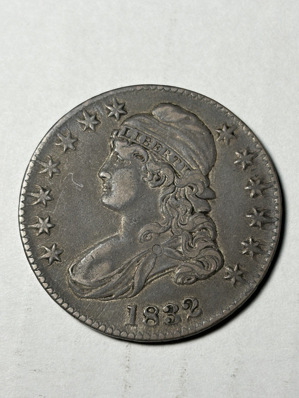 1832 Capped Bust Half Dollar Large Letters O-101a