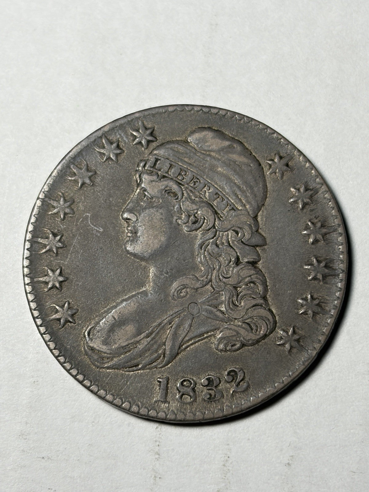 1832 Capped Bust Half Dollar Large Letters O-101a