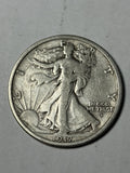 1917-D Obverse Mint Mark Walking Liberty Half Dollar