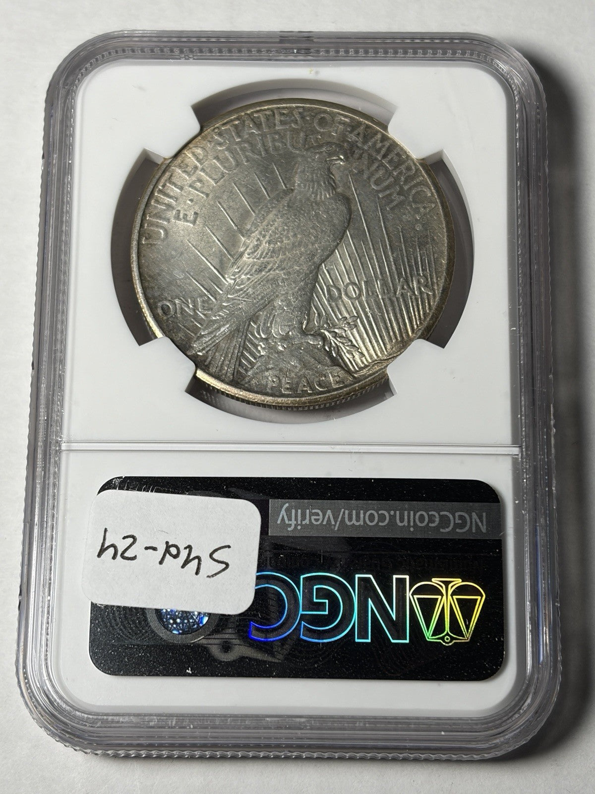 1926 NGC UNC Details Peace Silver Dollar