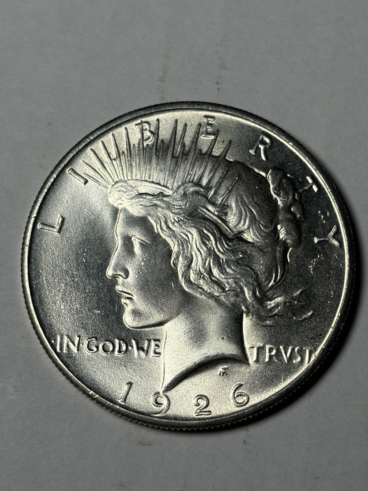 1926 Peace Silver Dollar Uncirculated