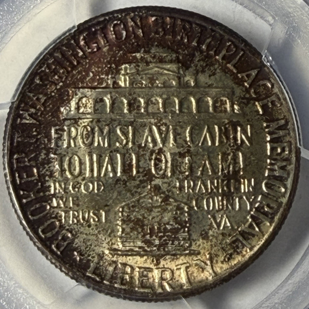 1946-D PCGS MS 67 CAC Booker T. Washington Half Dollar