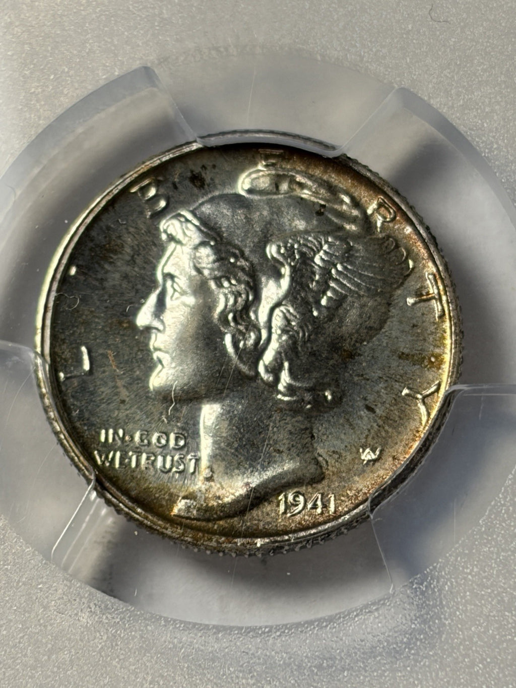 1941 PCGS PR67 CAC Mercury Dime Proof